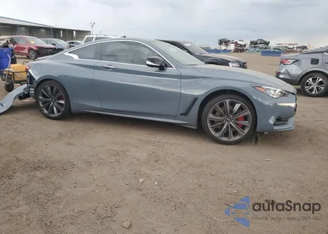 2022 Infiniti Q60 Red Sport 400 из США, поврежденный, VIN JN1FV7LL9NM680994